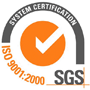 Accreditation is by SGS India Pvt Ltd - Crystal