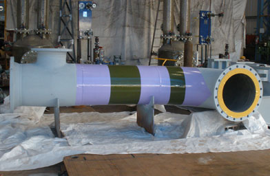 Prefabricated spools in Nickel coated pipes